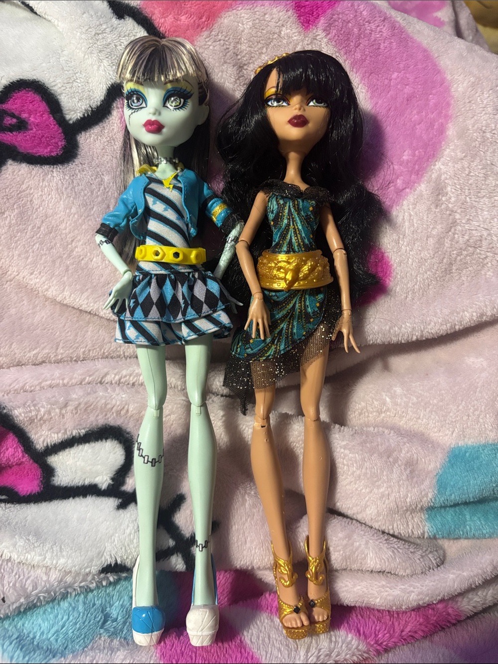 Monster high picture day Frankie & frights camera action Cleo de Nile